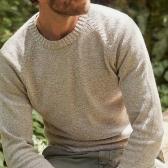 Outerknown Other - Outerknown Hemisphere oatmeal Crewneck Sweater M